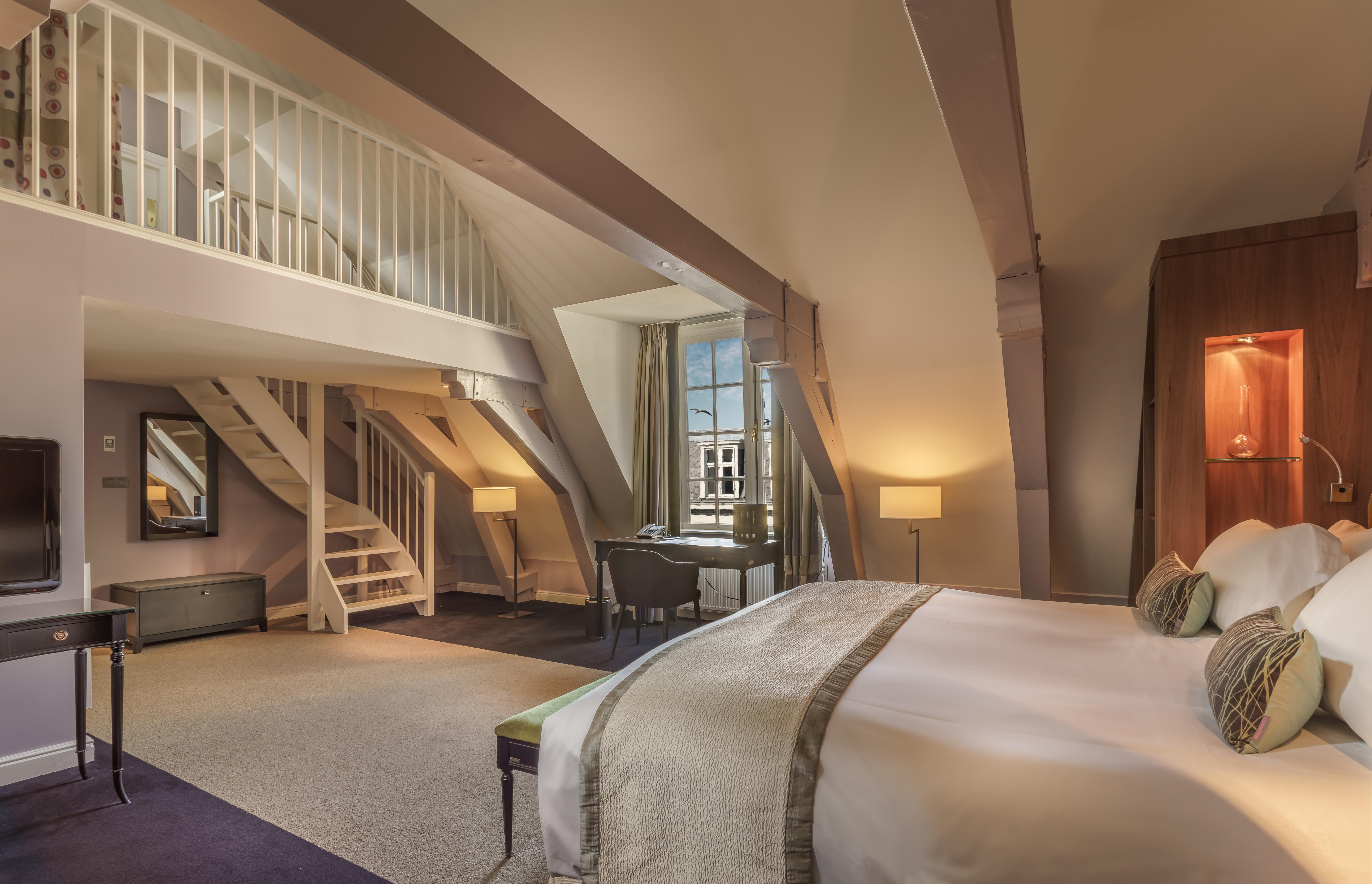 소피텔 레전드 그랜드 암스테르담 호텔 외부 사진 A suite at the hotel